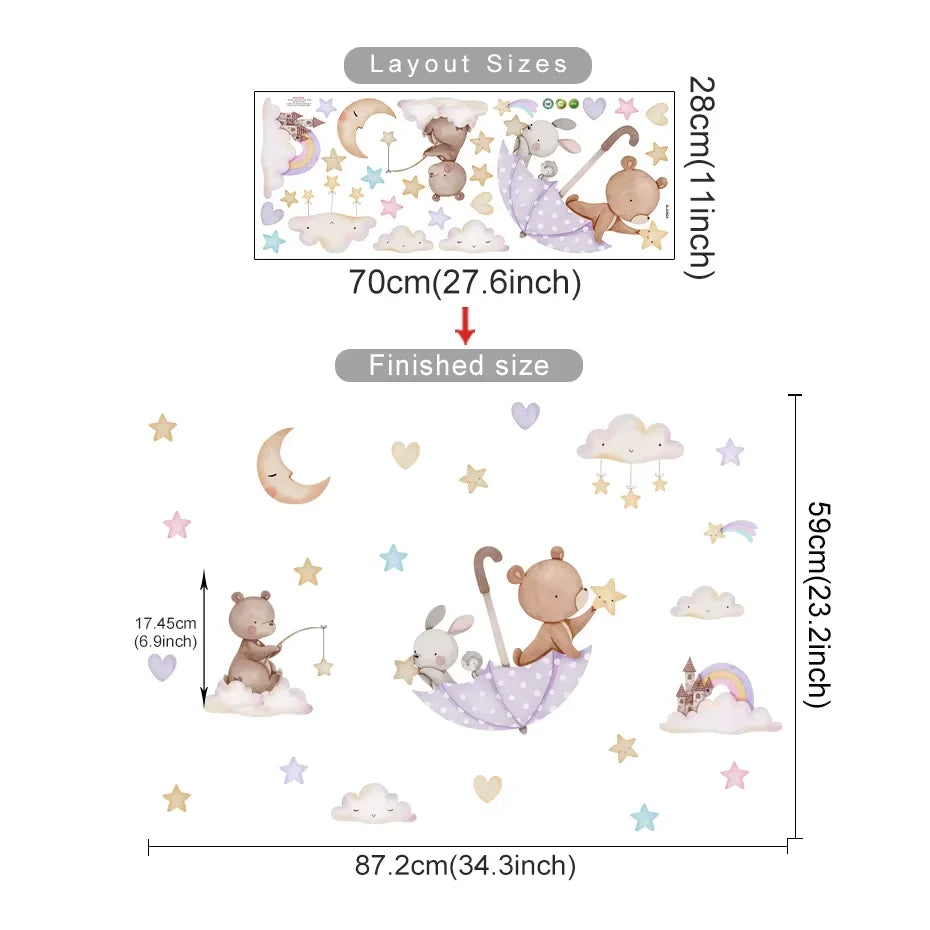 Nursery Decal Wall Stickers