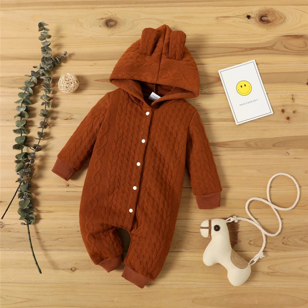 Romper With Hood And Ears