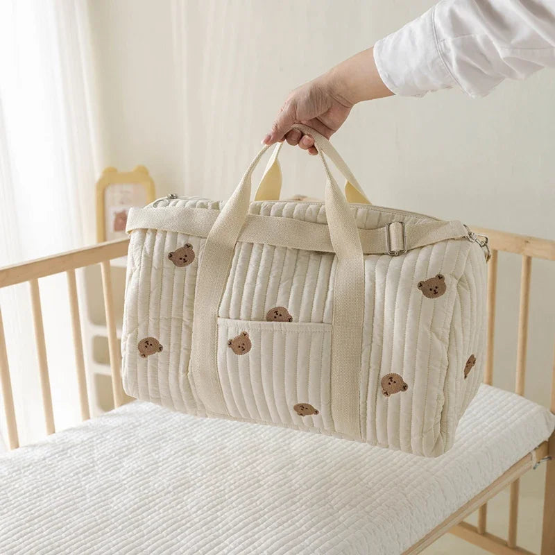 Neutral Toned Diaper Bag