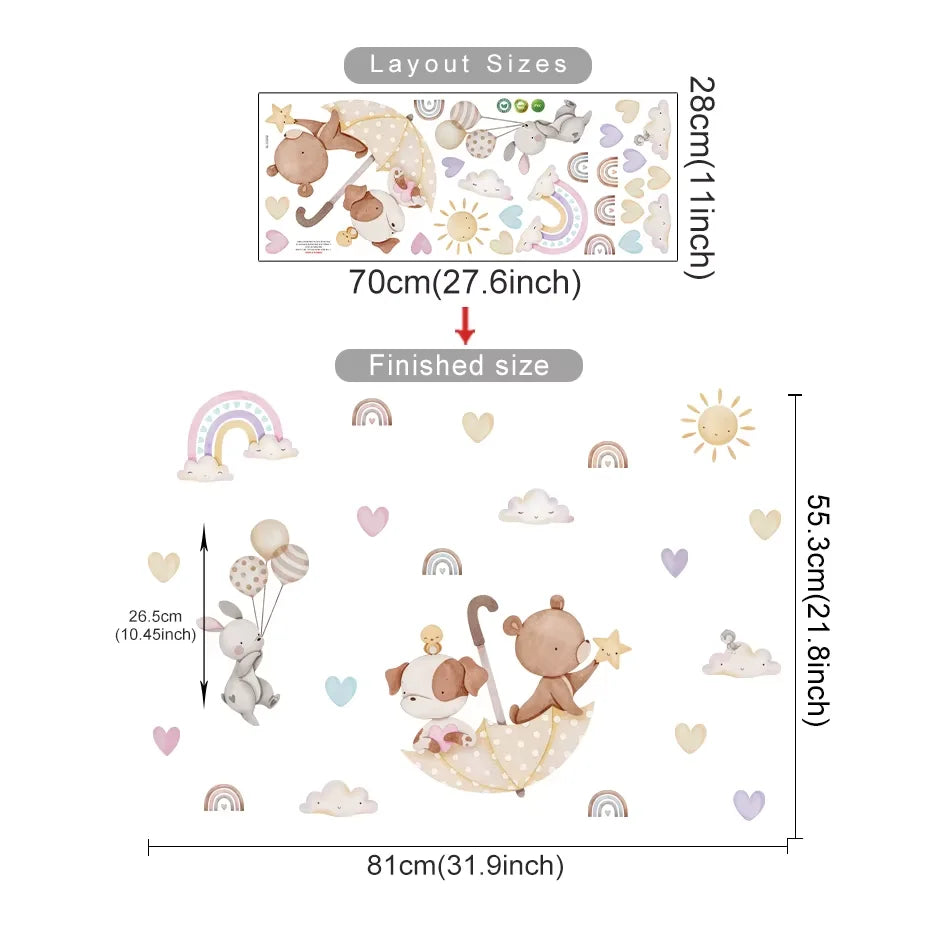 Nursery Decal Wall Stickers
