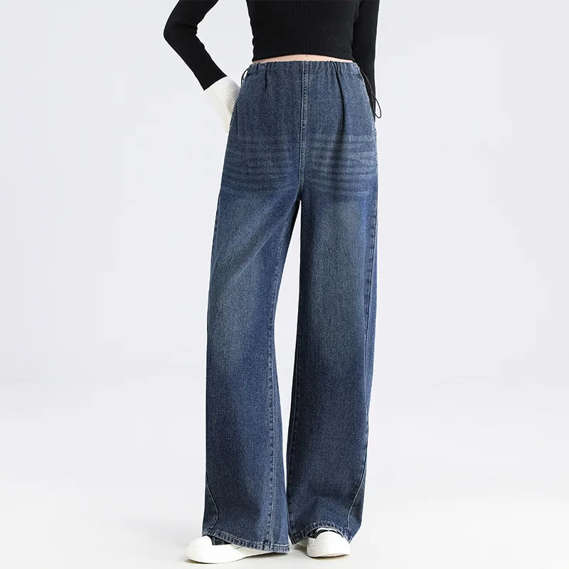 Wide-Leg Maternity Jeans