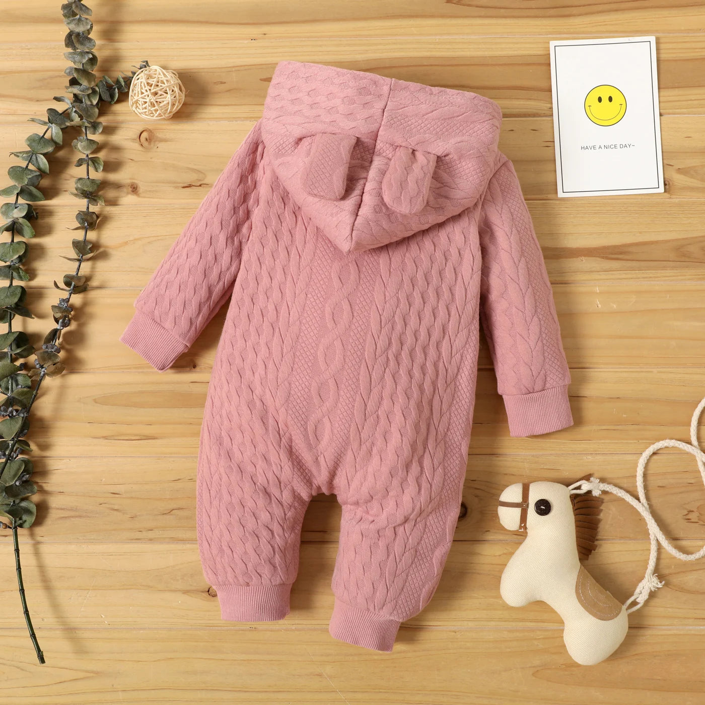 Romper With Hood And Ears