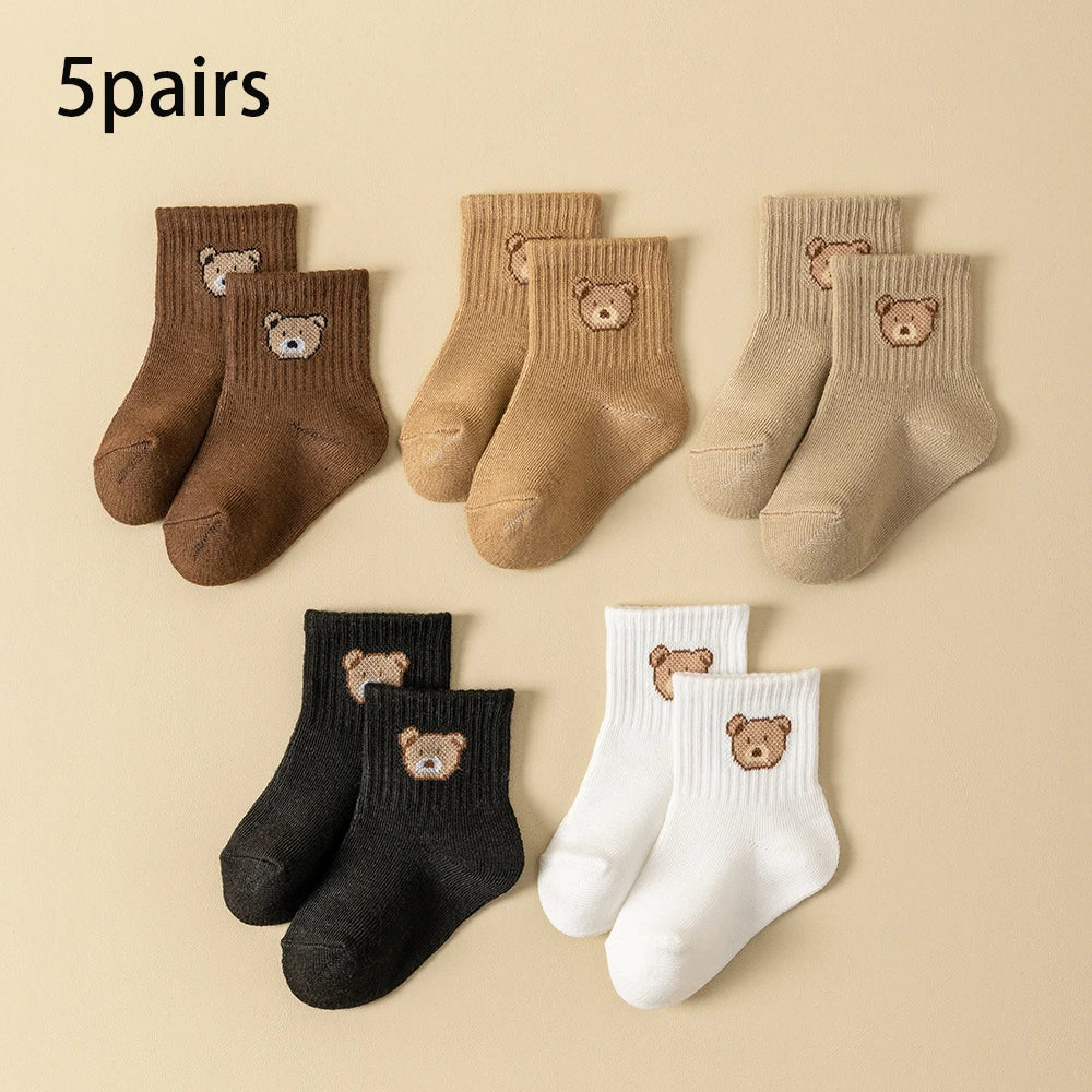 5 Pairs Baby Boy Socks