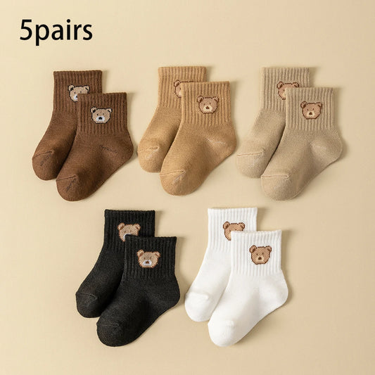 5 Pairs Baby Boy Socks