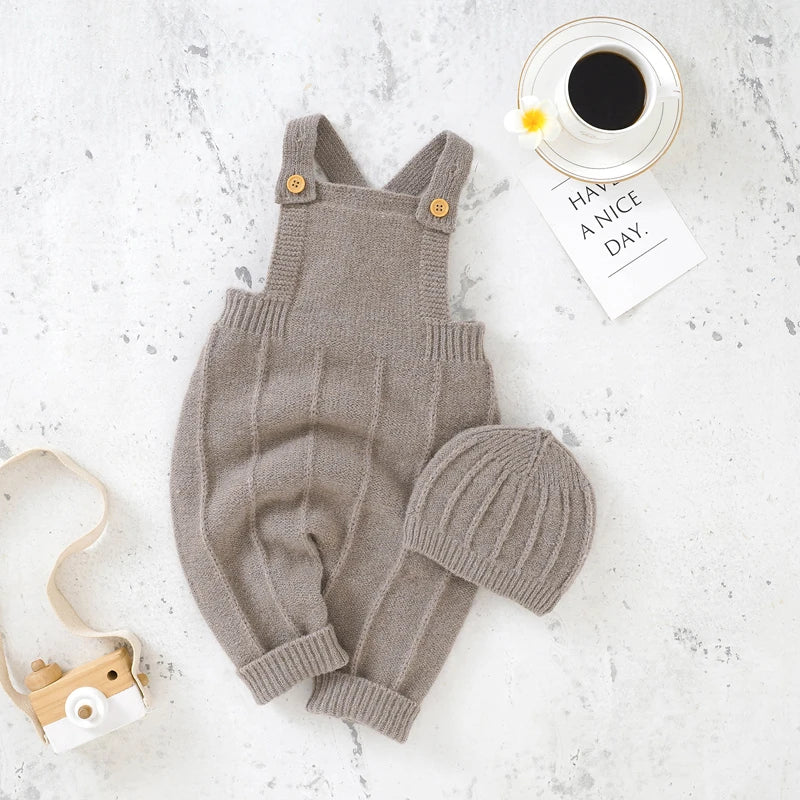 Baby Boy Romper With Hat