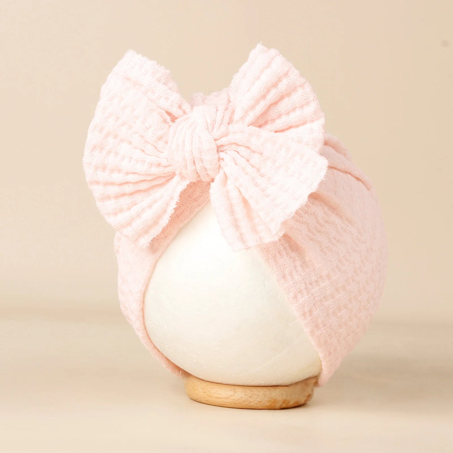 Knitted Baby Hat With Bow