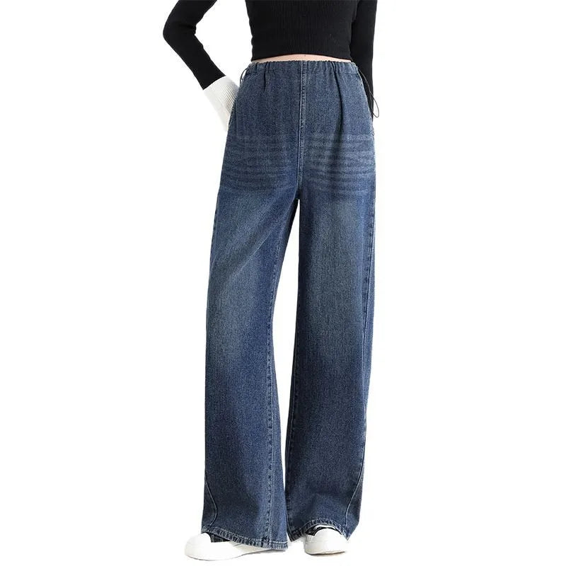 Wide-Leg Maternity Jeans