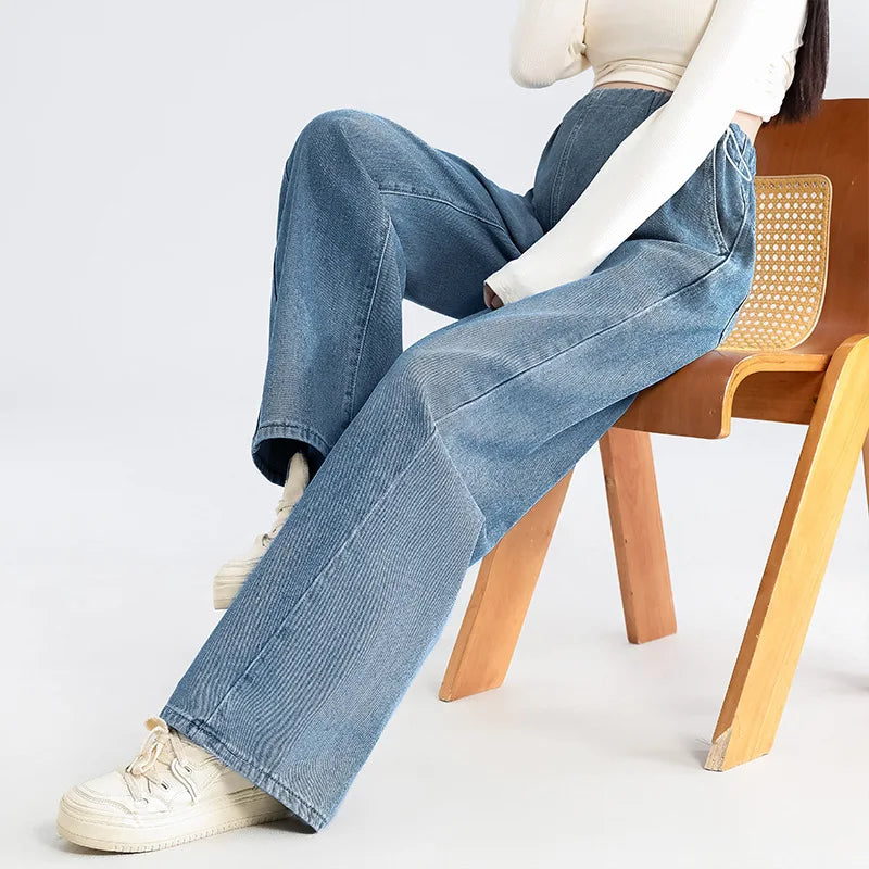 Wide-Leg Maternity Jeans