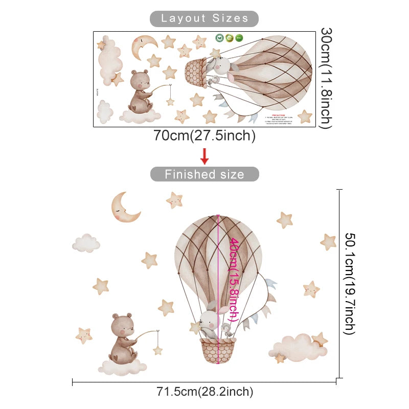 Nursery Decal Wall Stickers