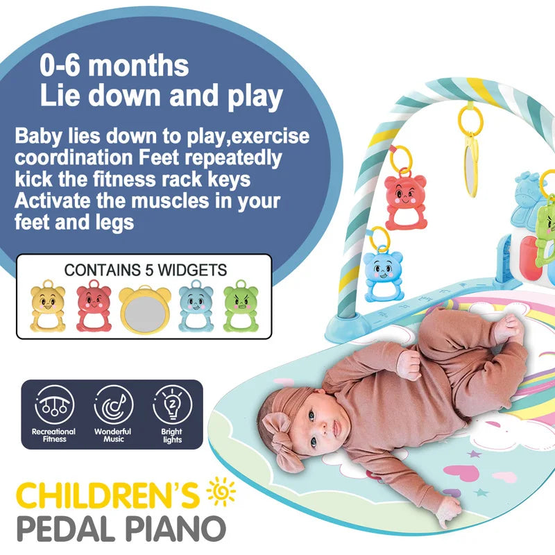 Baby Play Gym  With Piano