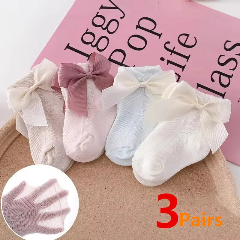 3 Pair  Girl Socks