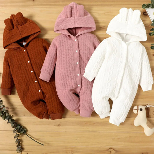 Romper With Hood And Ears