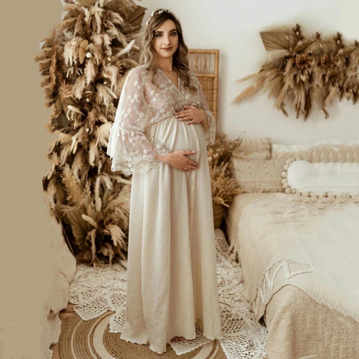 Maternity Boho Dress