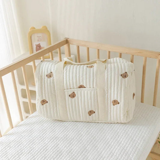 Neutral Toned Diaper Bag