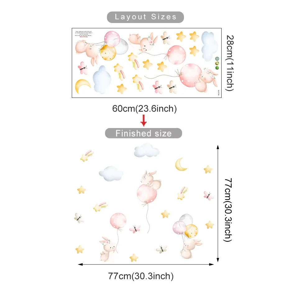 Nursery Decal Wall Stickers
