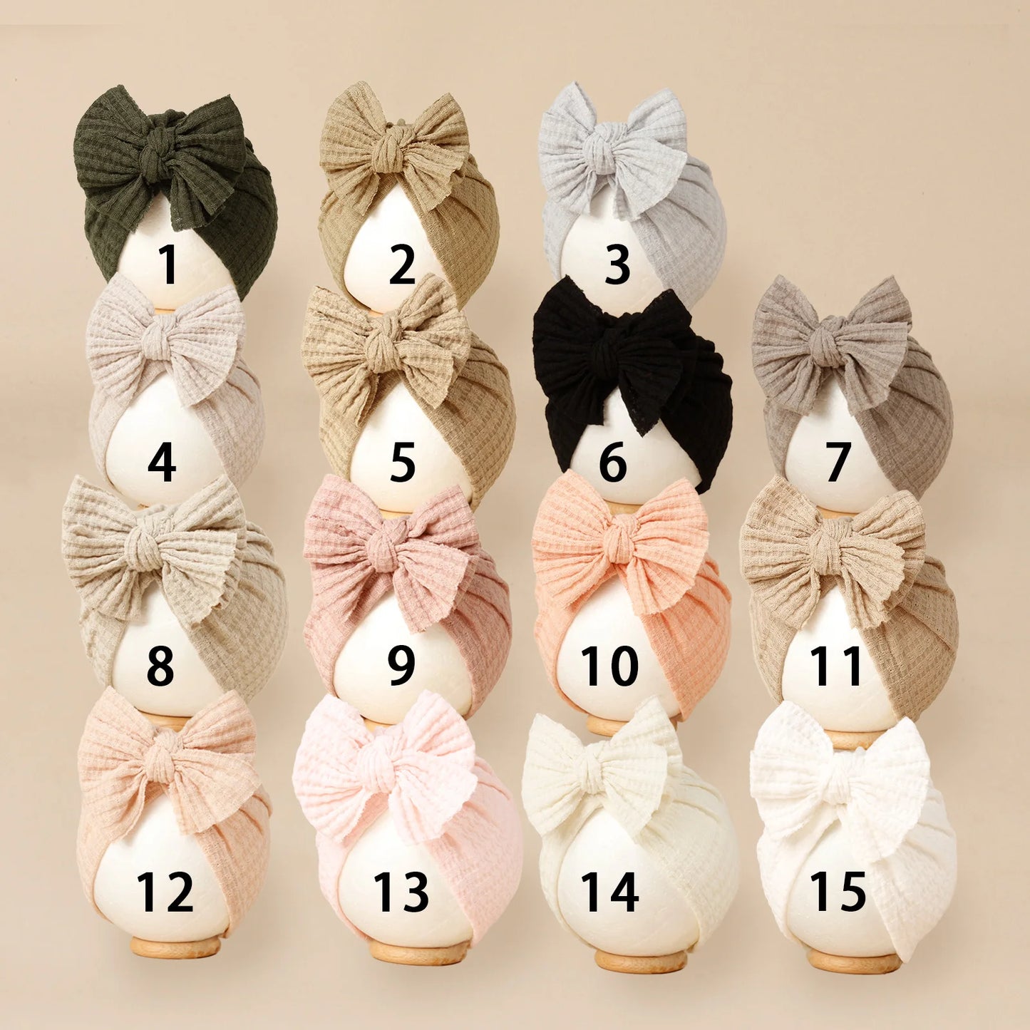 Knitted Baby Hat With Bow